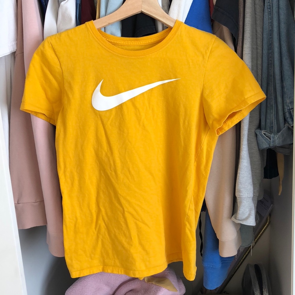 Yellow Nike T-shirt